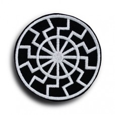 Нашивка с вышивкой Black Sun