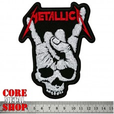 Нашивка Metallica - Skull Sign of the Horns