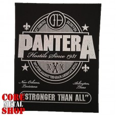Нашивка наспинна Pantera - Stronger Than All