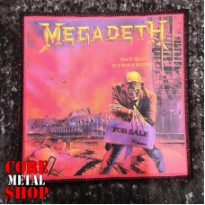 Нашивка Megadeth - Peace Sells... But Who's Buying?