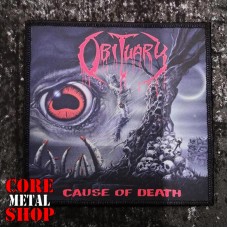 Нашивка Obituary - Cause Of Death