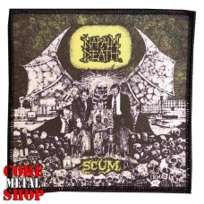 Нашивка Napalm Death - Scum друкована