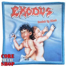 Нашивка Exodus - Bonded By Blood друкована блакитна кайма
