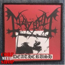 Нашивка Mayhem - Deathcrush друкована