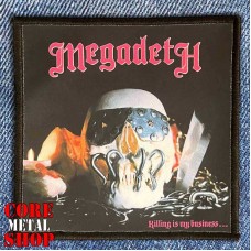 Нашивка Megadeth - Killing Is My Business... друкована