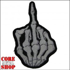 Нашивка Skeleton Middle Finger