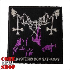 Нашивка Mayhem - De Mysteriis Dom Sathanas