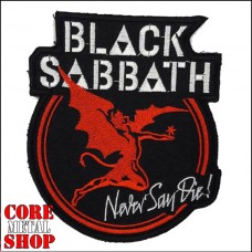 Нашивка Black Sabbath - Never Say Die