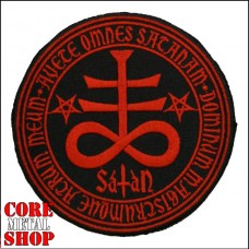 Нашивка вышитая Satan