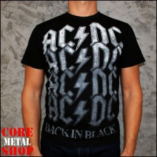 Футболка AC/DC Back In Black