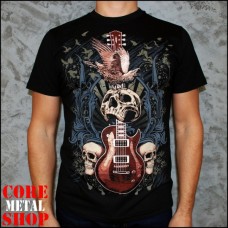 Футболка-Guitar with Skulls and Ravens