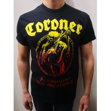Футболка-Coroner "Punishment For Decadence"