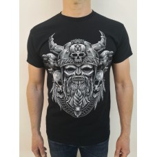 Футболка-"Viking Skull With Ravens "