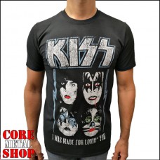 Футболка Kiss - I Was Made For Loving You