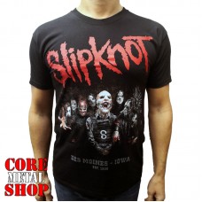 Футболка Slipknot - Des Moines Iowa