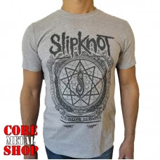 Футболка Slipknot - Blurry меланжевая