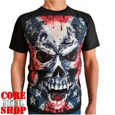 Футболка Full print Big Skull - Confederate Flag