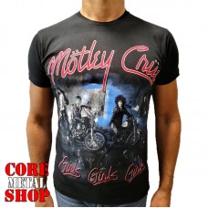 Футболка Motley Crue - Girls, Girls, Girls
