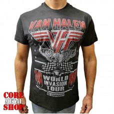 Футболка Van Halen - World Invasion Tour 1980
