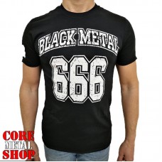 Футболка Black Metal - 666