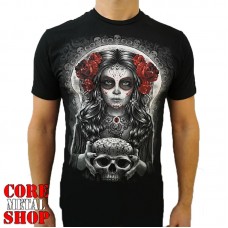 Футболка Muerte (skull and roses)