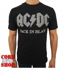 Футболка AC/DC Back In Black gray