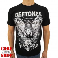 Футболка-Deftones (Owl and Skull)